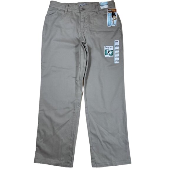 Lee Pants - NWT Women’s Lee Relaxed Plain Front Straight Leg Pants Size 14 Short